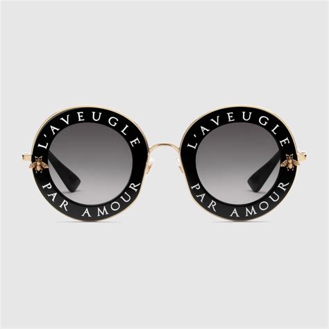 gucci round sunglasses